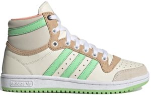 adidas Top Ten Hi Star Wars The Mandalorian The Child (GS) Cream White/Pale Nude/Clear Mint (GZ2746)