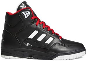 adidas Torsion Artillery Mid Kid Cudi x Bill & Ted Core Black/Cloud White/Scarlet (FZ3879)