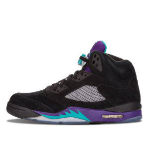 Air Jordan Nike AJ V 5 Retro Black Grape (2013) (136027-007)