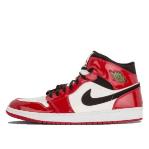 Jordan 1 Retro Chicago Bulls Patent (2003) White/Varsity Red-Black (136085-106)
