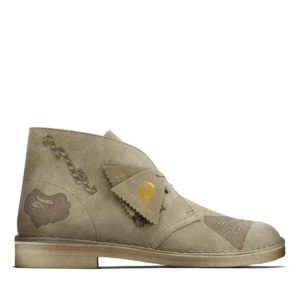 Clarks Desert Boot Bape Grey Embossed Grey (26149860)