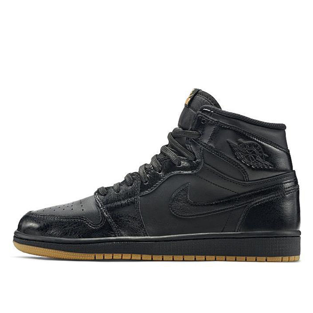 Air Jordan Nike AJ I 1 Retro Black Gum (555088-020)