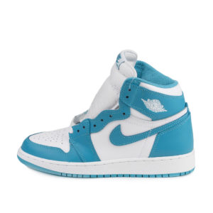 Jordan  1 Retro UNC (GS) White/Dark Powder Blue (575441-117)