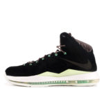 Nike  LeBron X EXT Black Suede Black/Black-Dark Field Brown-Tourmaline (607078-001)