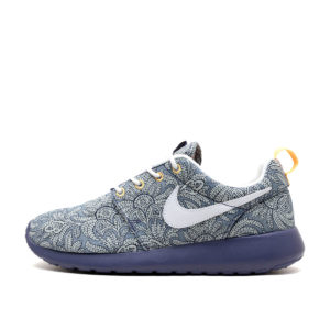 Nike  Roshe Run Liberty Blue Recall (W) Blue Recall/White-Atomic Mango (654165-401)