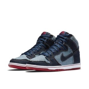 Nike SB Dunk High Reese Forbes Denim Midnight Navy/Midnight Navy (881758-441)