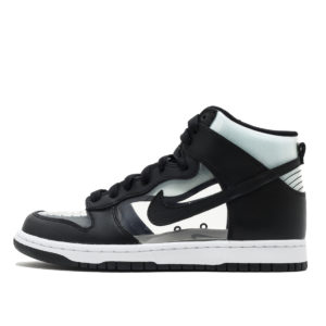 Nike  Dunk High Comme Des Garcons Clear Black/Black-White (917428-001)