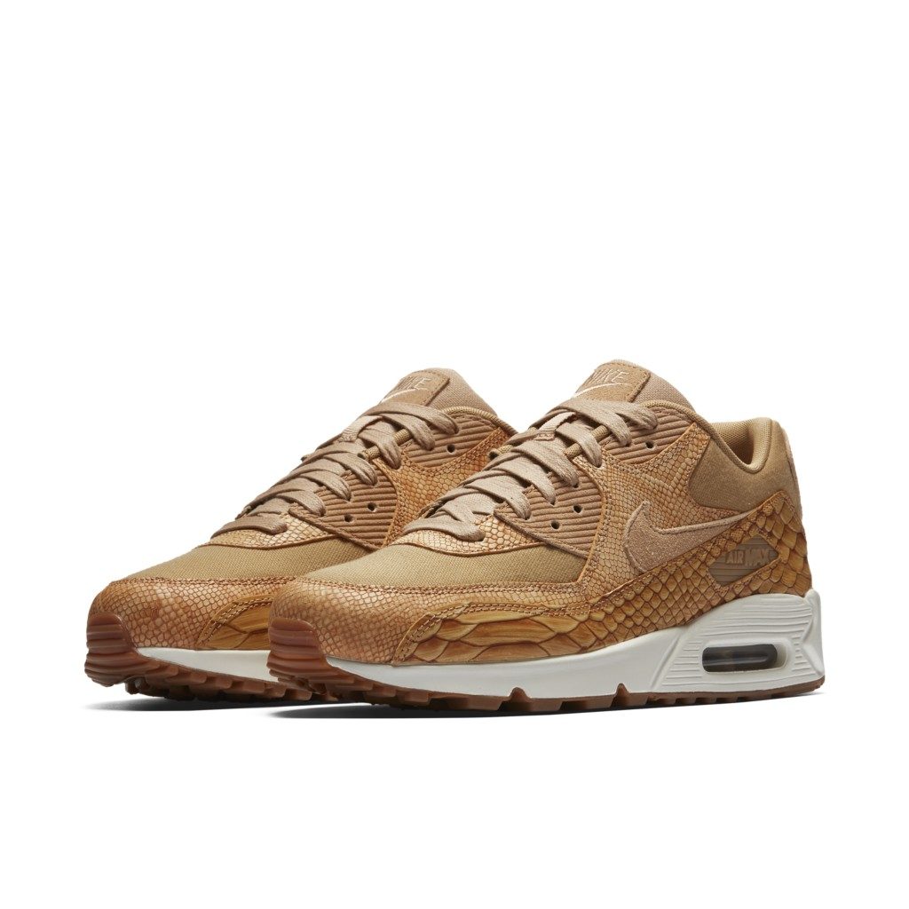 Nike Air Max 90 Vachetta Tan Snake (2017) (AH8046-200)