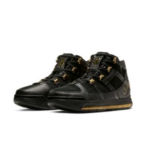 Nike  LeBron 3 Black Gold (2018) Black/Black-Metallic Gold (AO2434-001)