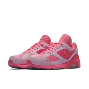 Nike  Air Max 180 Comme des Garcons Pink Laser Pink/Solar Red-Pink Rise (AO4641-602)