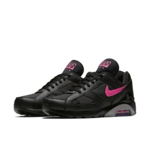 Nike Air Max 180 Black Pink Blast Black/Pink Blast-Wolf Grey (AQ9974-001)