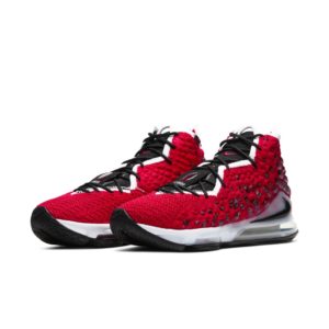 Nike  Lebron 17 University Red Black University Red/Black-White (BQ3177-601)