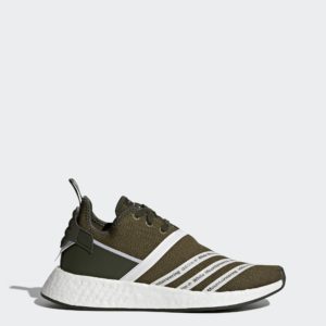 adidas NMD R2 White Mountaineering Trace Olive Trace Olive/Footwear White/Footwear White (CG3649)