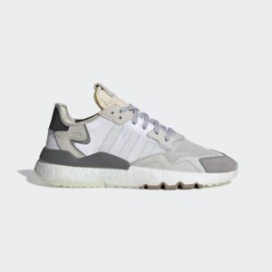 adidas Nite Jogger White Grey Footwear White/Crystal White/Core Black (CG5950)
