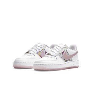 Nike Air Force 1 Low White Light Artic Pink (GS) (CN8535-100)
