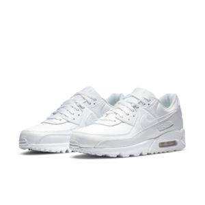 Nike Air Max 90 Leather Triple White (2020) White/White-White (CZ5594-100)