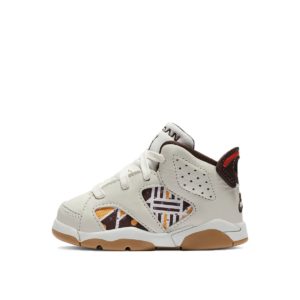 Jordan 6 Retro Quai54 Sail Brown 2020 (TD) Sail/Team Orange-Gum Light Brown-Baroque Brown (CZ6508-100)