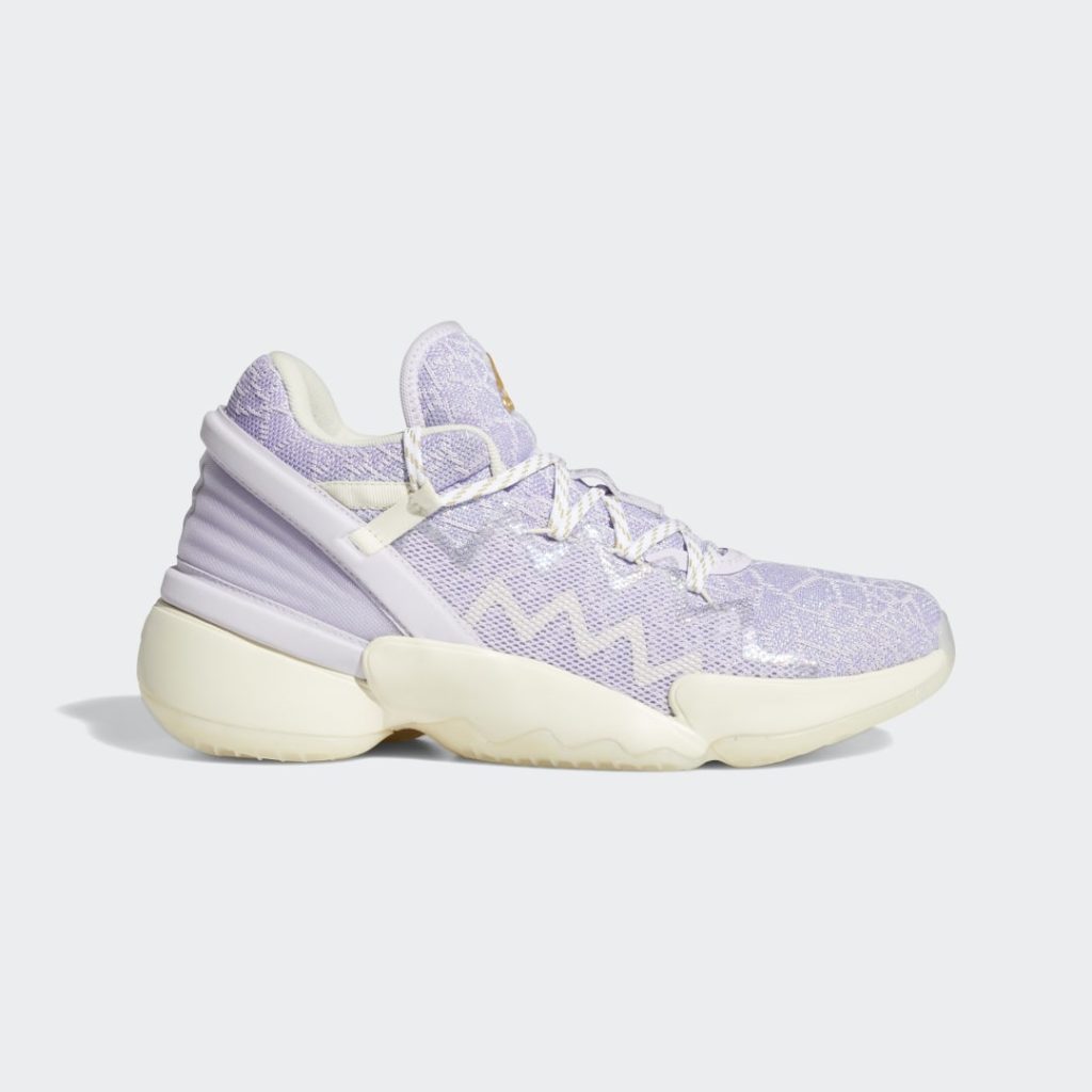 Adidas D.O.N. Issue #2 Purple Tint / Cream White / Silver Metallic (FZ0832)