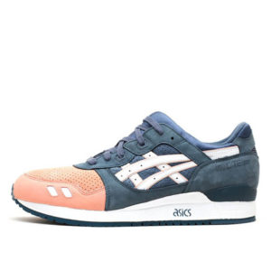 ASICS  Gel-Lyte III Ronnie Fieg “Salmon Toes” Blue/Salmon (H02AK-5001)