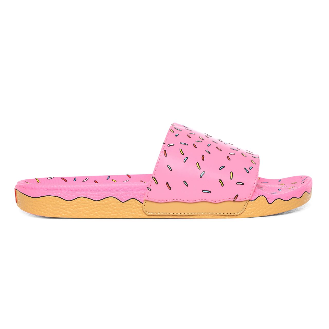 vans simpsons slides donut