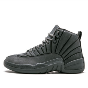 Jordan  12 Retro PSNY Dark Grey/Dark Grey-Black (130690-003)