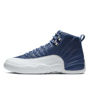 Jordan  12 Retro Indigo Stone Blue/Legend Blue-Obsidian (130690-404)