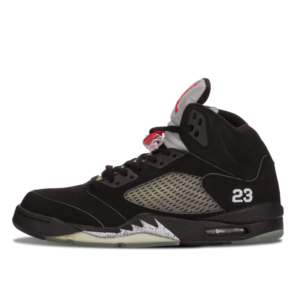 Air Jordan Nike AJ V 5 Retro Black Metallic (2006) (136027-004)