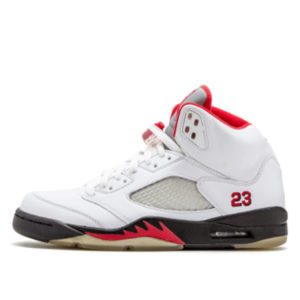 Air Jordan Nike AJ 5 V Retro Fire Red CDP (2008) (136027-163)