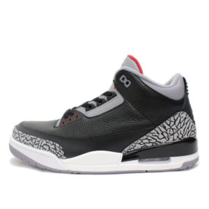 Air Jordan Nike AJ 3 III Retro Black Cement (2011) (136064-010)