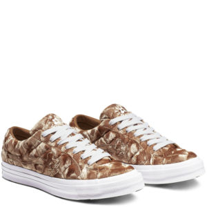 Converse  One Star Ox Golf Le Fleur TTC Quilted Velvet Brown Sugar Brown Sugar/Brown Sugar (165599C)