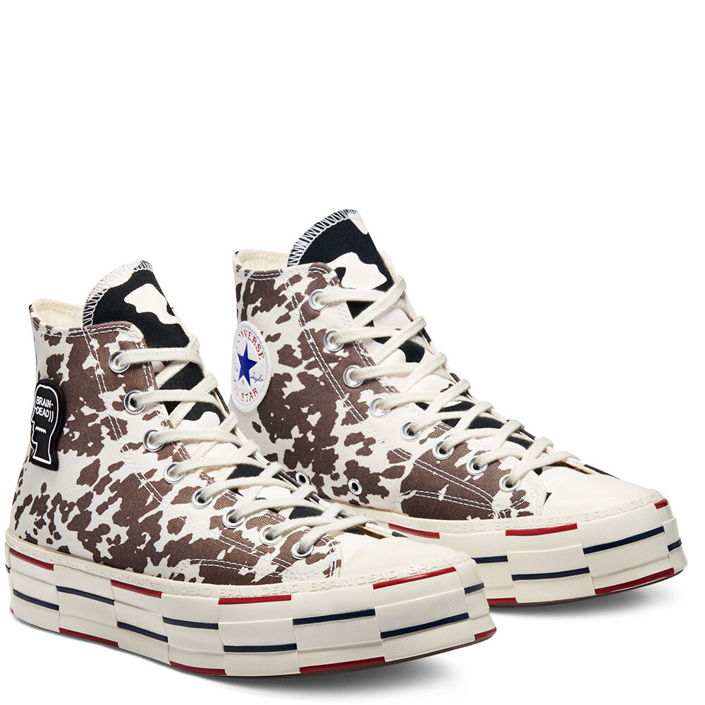 Converse Chuck Taylor All-Star 70s Hi Brain Dead Egret Egret/Black-French Roast (169946C)