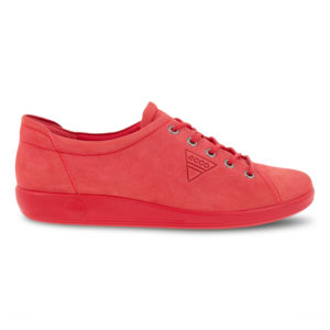 ECCO Soft 2.0 Tie Womens Shoe Hibiscus (20650302535)