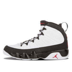 Air Jordan Nike AJ IX 9 Retro White Black Red (2010) (302370-102)
