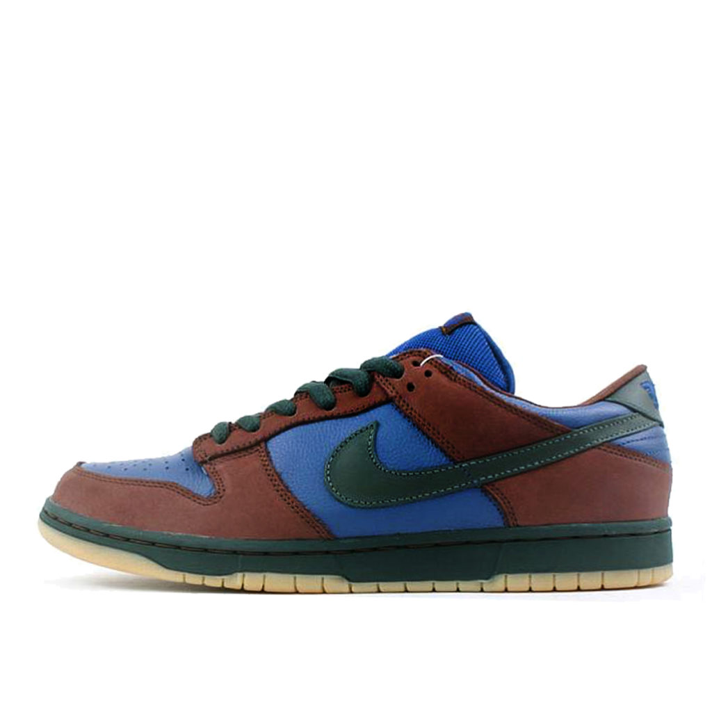Nike Dunk SB Low Barf Navy/Outdoor Green/Light Chocolate (304292-431)