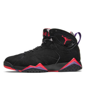 Jordan  7 Retro Raptors (2012) Black/True Red-Dark Charcoal-Club Purple (304775-018)