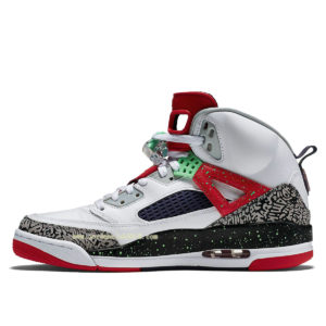 Jordan  Spizike Poision Green White/Light Poison Green-University Red-Cool Grey (315371-132)