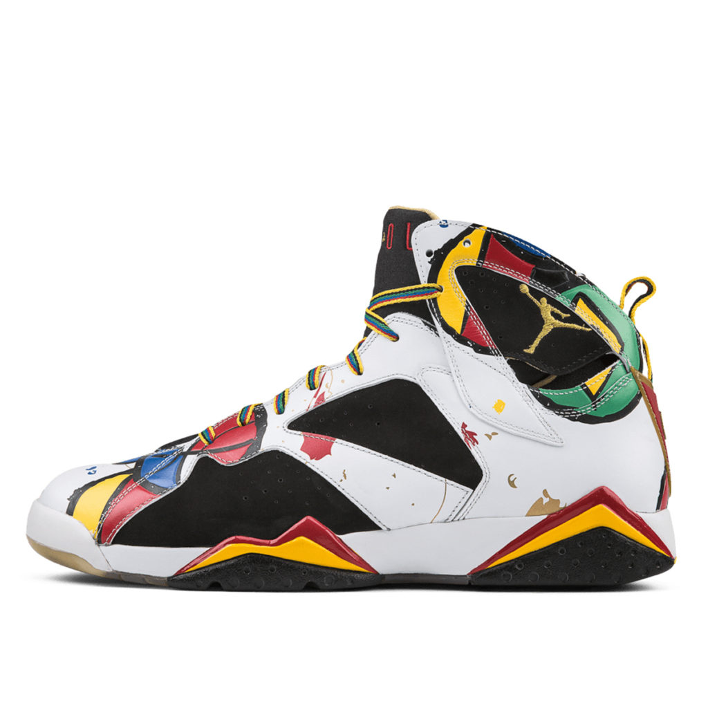 Air Jordan Nike AJ VII 7 Retro ‘Miro Olympic’ (2008) (323213-161)