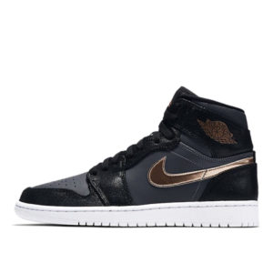 Jordan  1 Retro Bronze Medal Black/Metallic Red Bronze-Dark Grey-White-Infrared 23 (332550-016)