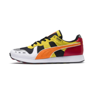 Puma  RS-100 Roland Puma Black/Puma White-Vibrant Orange (368405-01)