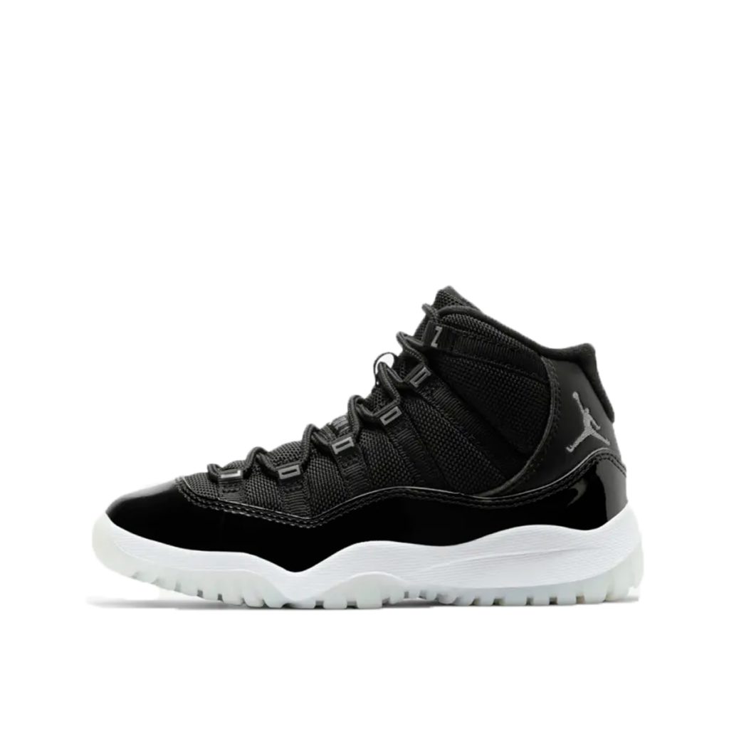 Air Jordan 11 Retro 3/4 Younger Kids’ Black (378039-011)