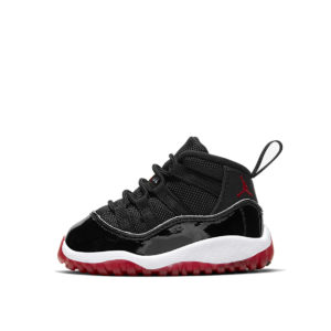 Jordan  11 Retro Playoffs Bred 2019 (TD) Black/White-Varsity Red (378040-061)