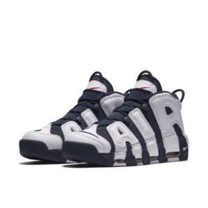 Nike  Air More Uptempo Olympic (2020) White/Metallic Gold-University Red-Midnight Navy (414962-104)