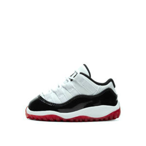 Air Jordan Nike AJ XI 11 Low Suede ‘White Bred’ (TD) (2020) (505836-160)