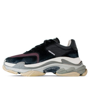 Balenciaga Triple S Black Burgundy (514008-W09S1-1058)