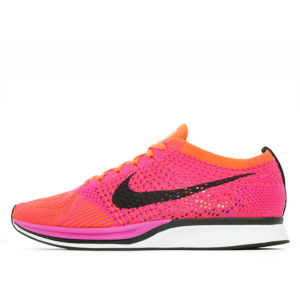 Nike Flyknit Racer Pink Flash Pink Flash/Black-Hyper Crimson (526628-600)