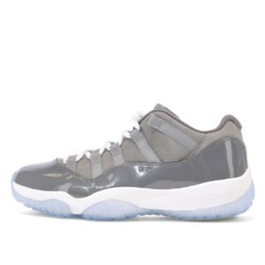 Jordan 11 Retro Low Cool Grey Medium Grey/White-Gunsmoke (528895-003)