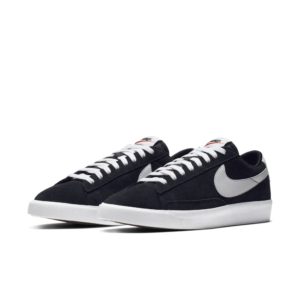 Nike Blazer Low Premium Vintage Suede Black (538402-004)