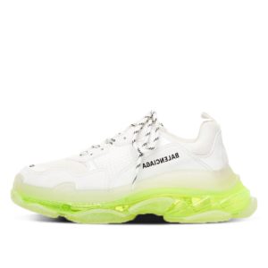 Balenciaga Triple S Clear Sole White Fluo Yellow White/Yellow (541624W2FR19073)