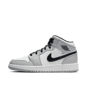 Air Jordan Nike AJ I 1 Mid ‘Light Smoke Grey’ (GS) (2020) (554725-092)