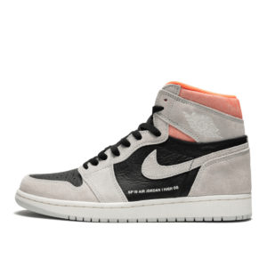 Air Jordan Nike AJ I 1 High Retro ‘Neutral Grey Hyper Crimson’ (2019) (555088-018)